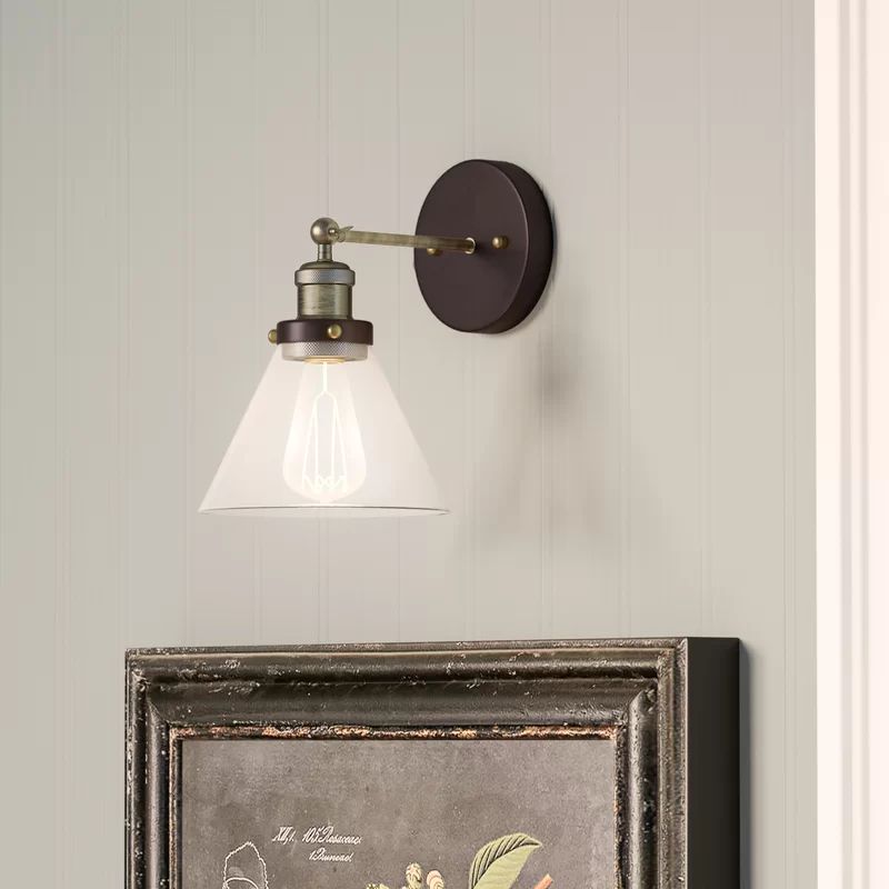 Bouvet 1-Light Armed Sconce | Wayfair North America