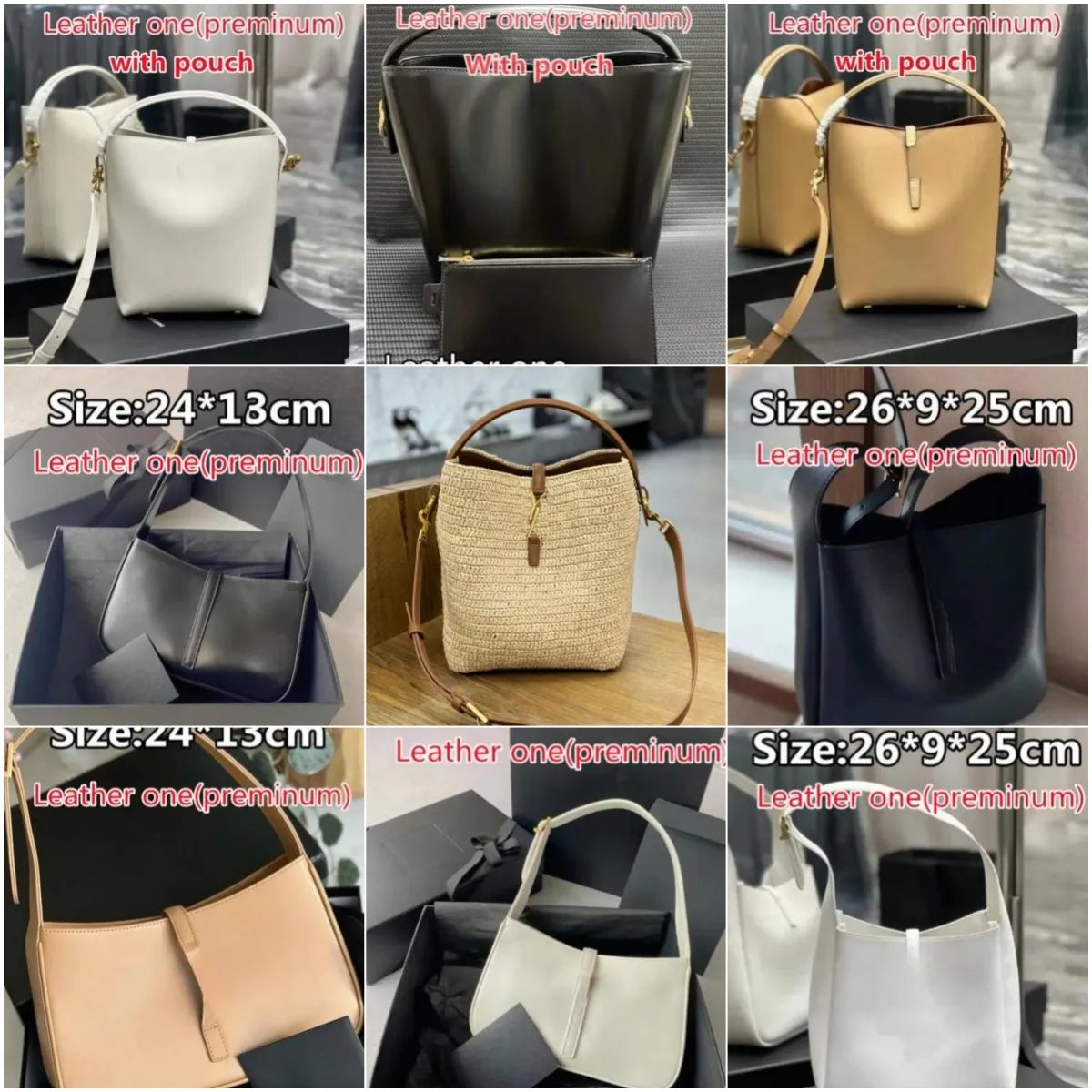 Top Bags Handbag Premium Real Leather shoulder bags for women Chest pack lady Tote | DHGate