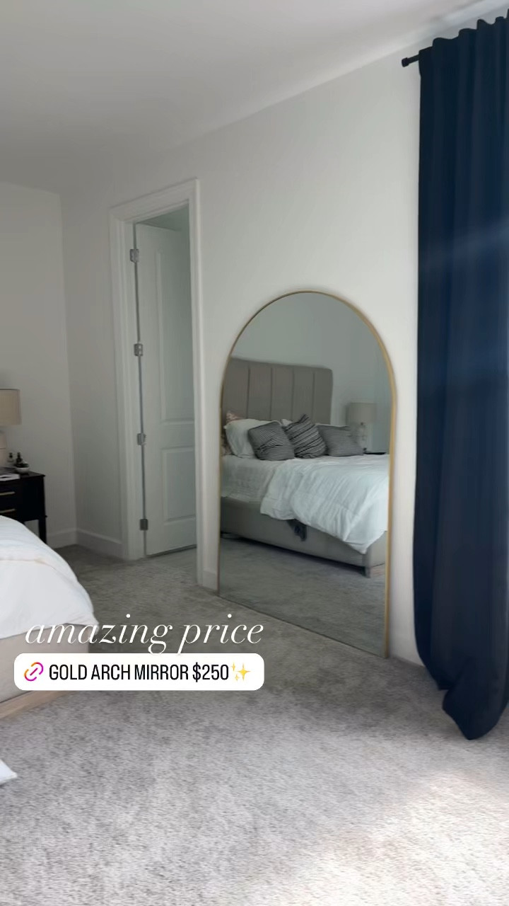 Gold arch mirror on deal for $250!