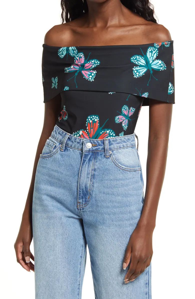 Cristina Martinez Off the Shoulder Bodysuit | Nordstrom