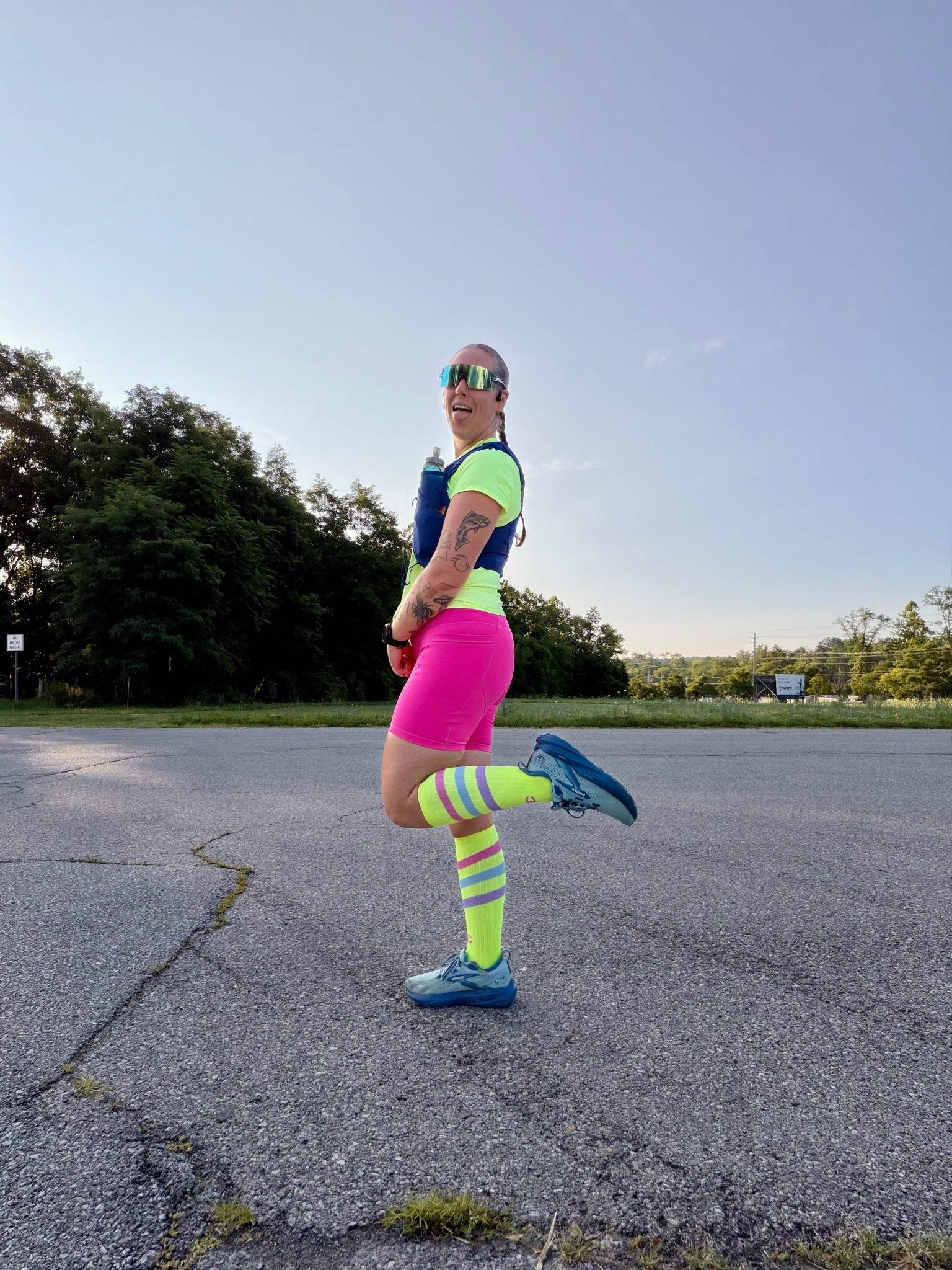 long run OOTD! shorts are from hey girl run but I’ll link similar!

#LTKActive #LTKootd