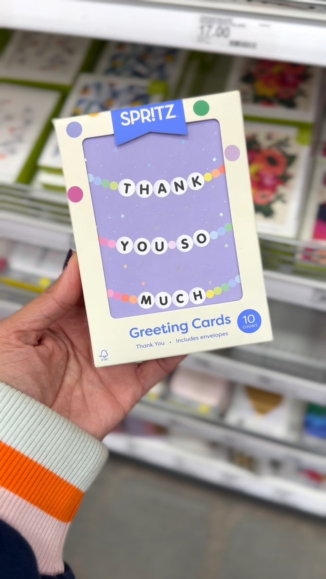 I always need thank you cards to give my students! I found these at Target! #ltktarget #ltktargetfinds