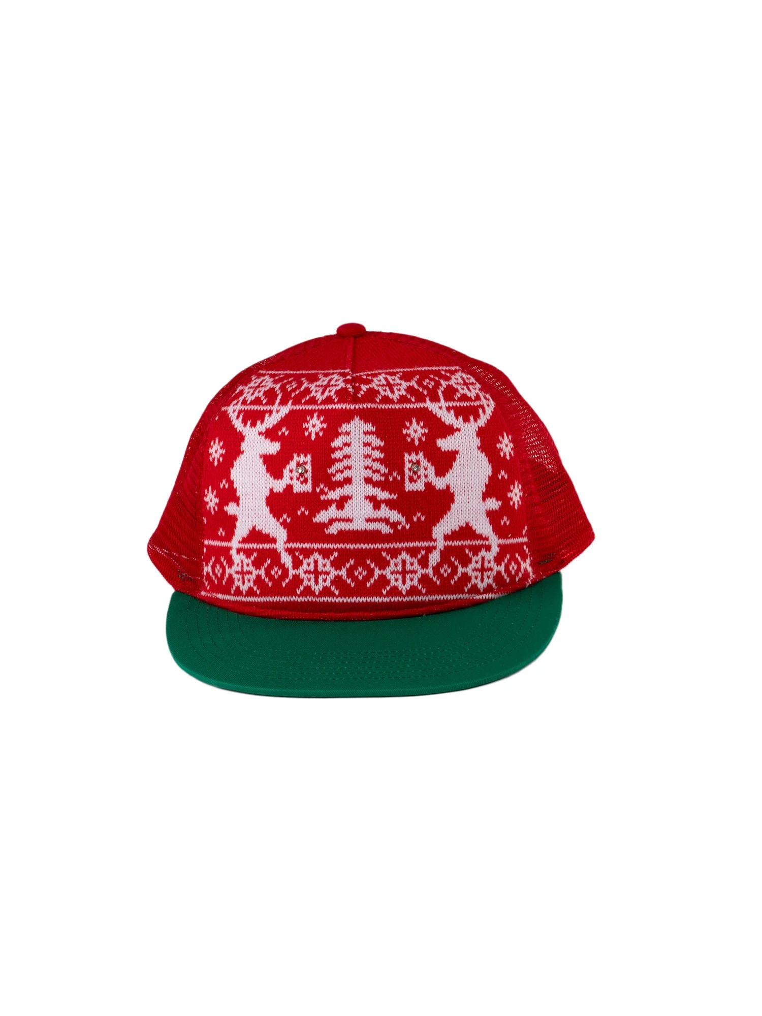 Christmas Reinbeer Trucker Baseball Party Cap, Unisex, by Holiday Time | Walmart (US)