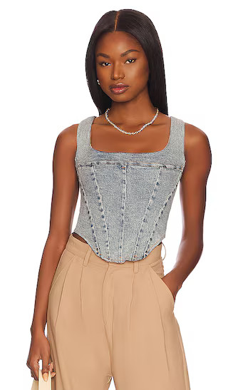 Campbell Top in Maverick | Revolve Clothing (Global)