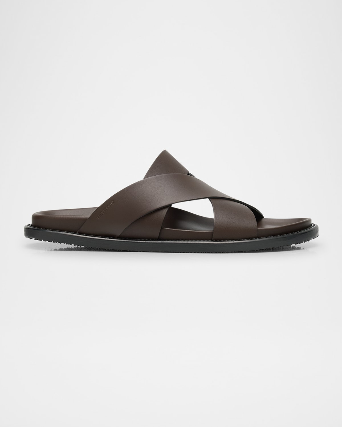 Men's Berkley Leather Criss-Cross Slide Sandals | Neiman Marcus