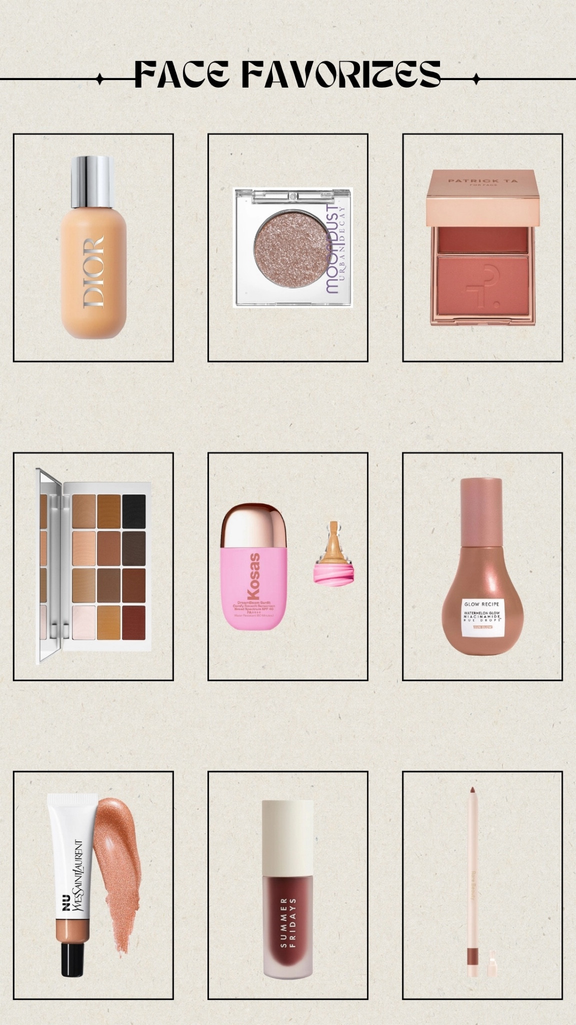 sephora sale favorites: face 

#LTKsalealert #LTKxSephora