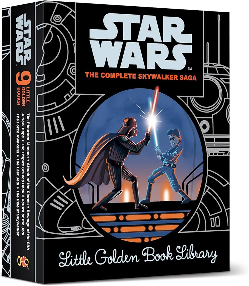 The Complete Skywalker Saga: Little Golden Book Library (Star Wars) | Amazon (US)