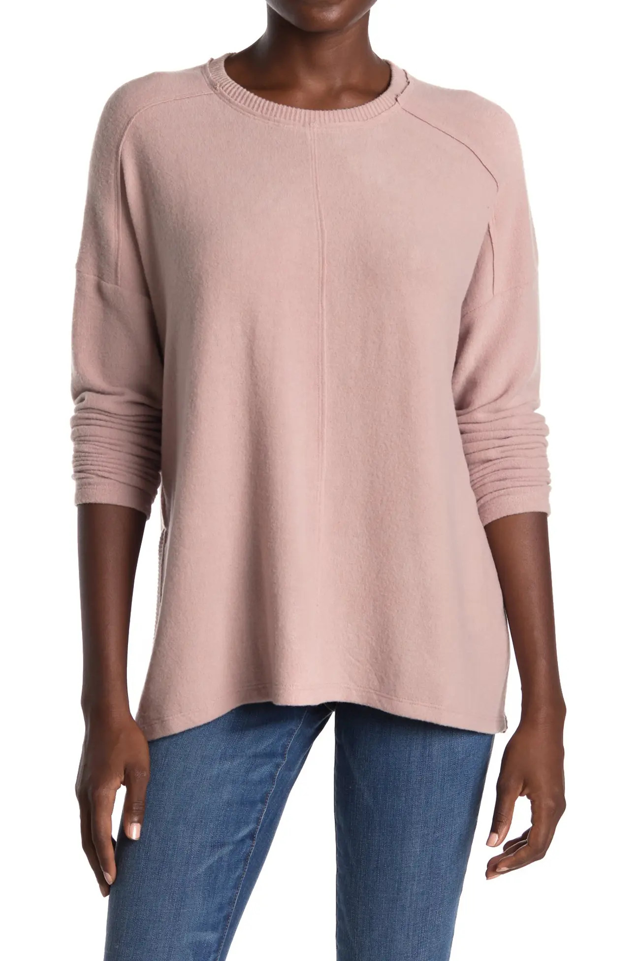 H By Bordeaux | Center Seam Hacci Knit Pullover | Nordstrom Rack | Nordstrom Rack