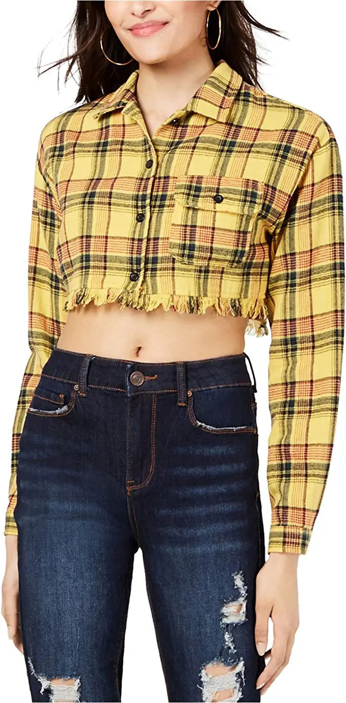 Project 28 Womens House of Polly Crop Top Blouse | Amazon (US)