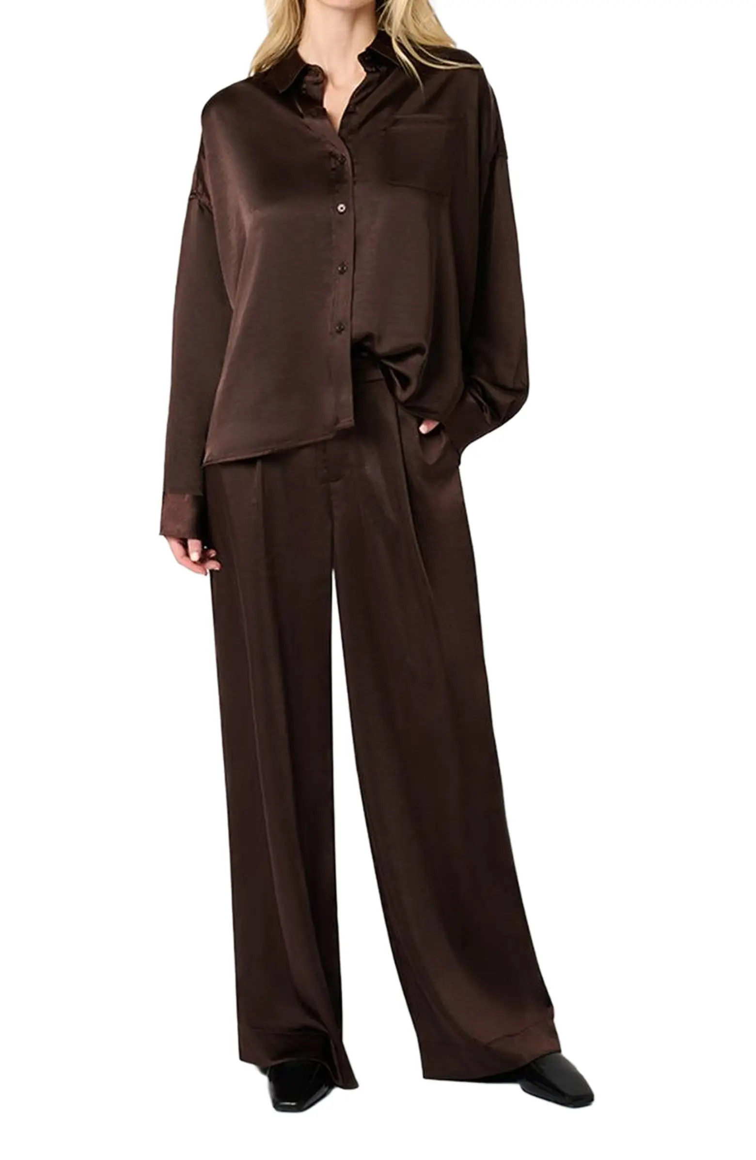 WeWoreWhat Silky Trouser Pant | Nordstrom | Nordstrom