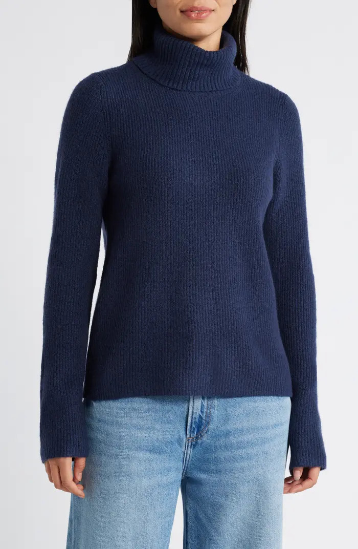Rib Turtleneck Sweater | Nordstrom