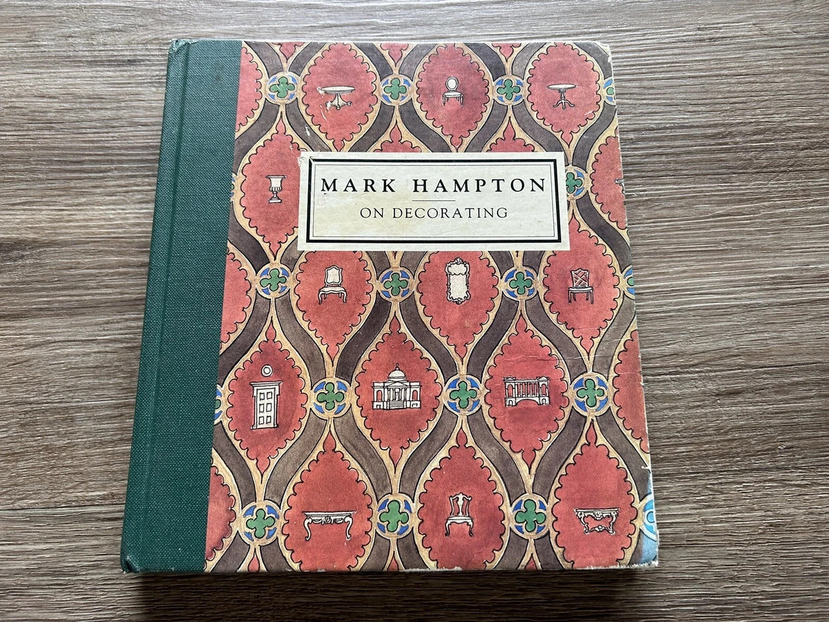 Mark Hampton on Decorating 1989 First Edition Hardcover Book | eBay US