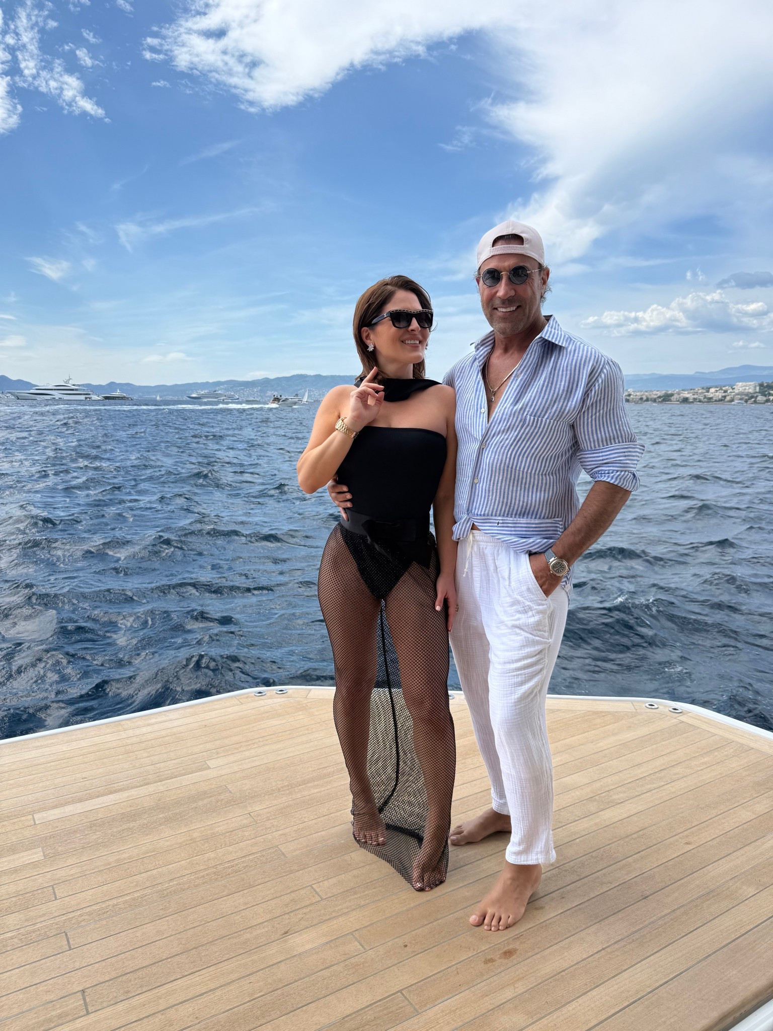 This black one piece and sheer maxi skirt cover-up are the perfect combination! So perfect for a day on the water 🖤

#LTKStyleTip #LTKSwim