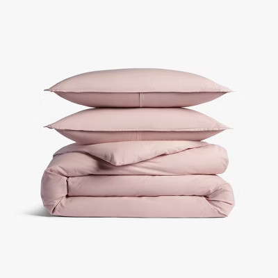 King/California King Casual Organic Cotton Duvet Cover & Sham Set Petal - Parachute for Target | Target