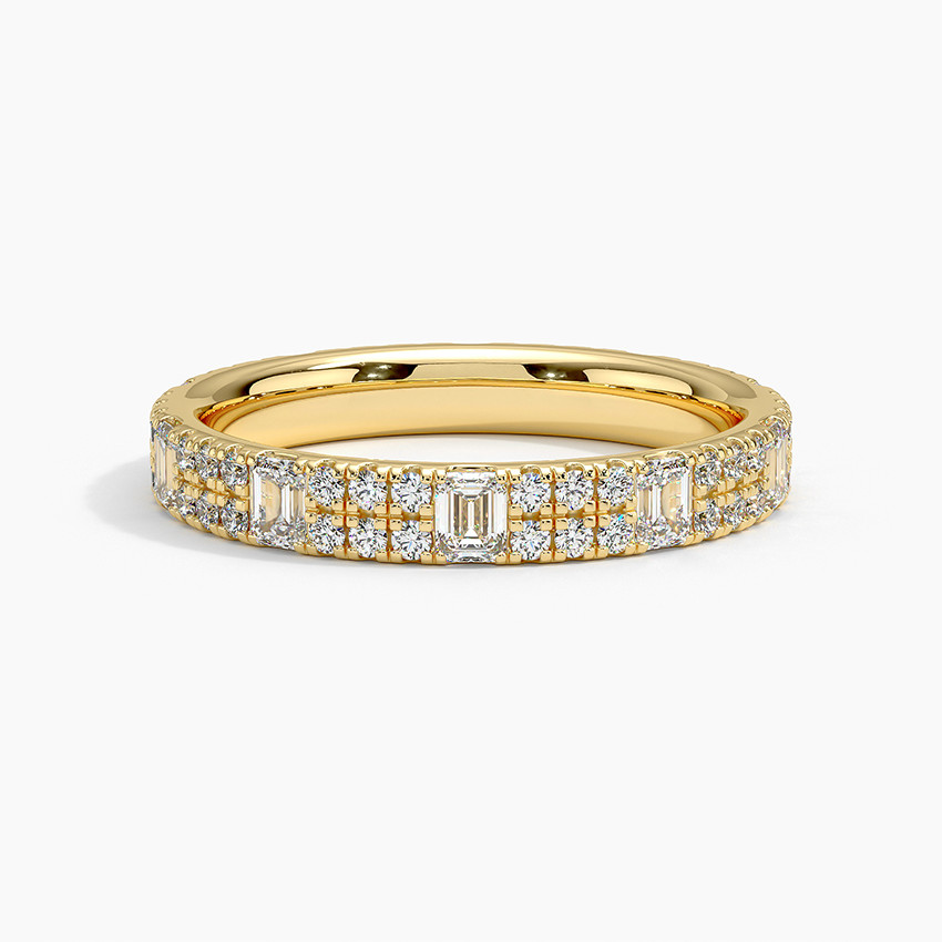 18K Yellow Gold Santorini Eternity Diamond Ring | Brilliant Earth