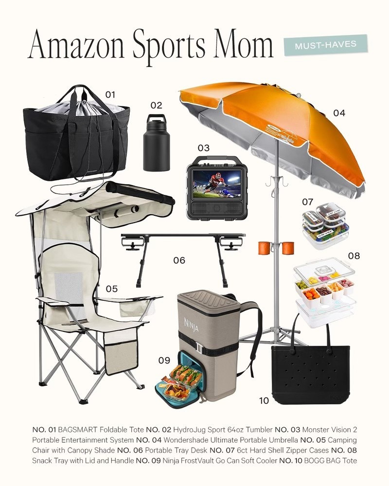 Check out what’s on our cart! Amazon Sports Mom edition. 

#neatlyembellished #amazon #outdoors #sports # essentials 