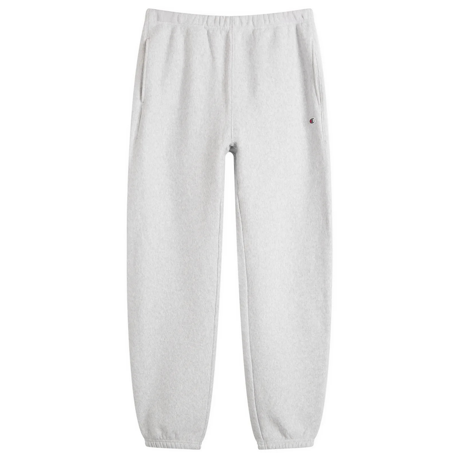 Champion Men's Classic Cuffed Sweat Pants in Grey Marl, Size X-Large | END. Clothing