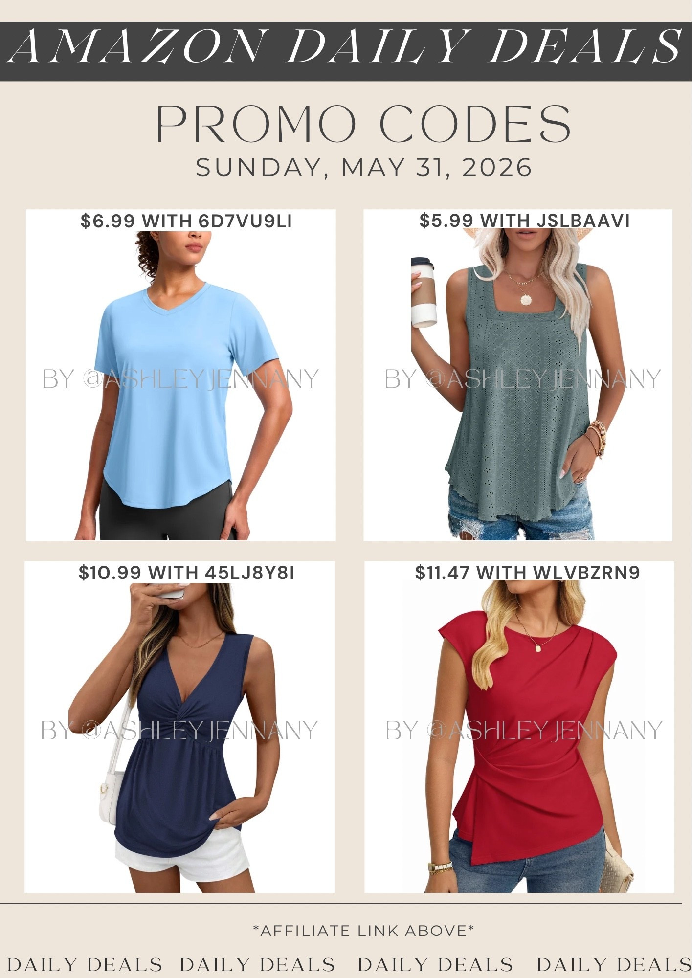 Amazon deals

#LTKSaleAlert #LTKMidsize #LTKootd