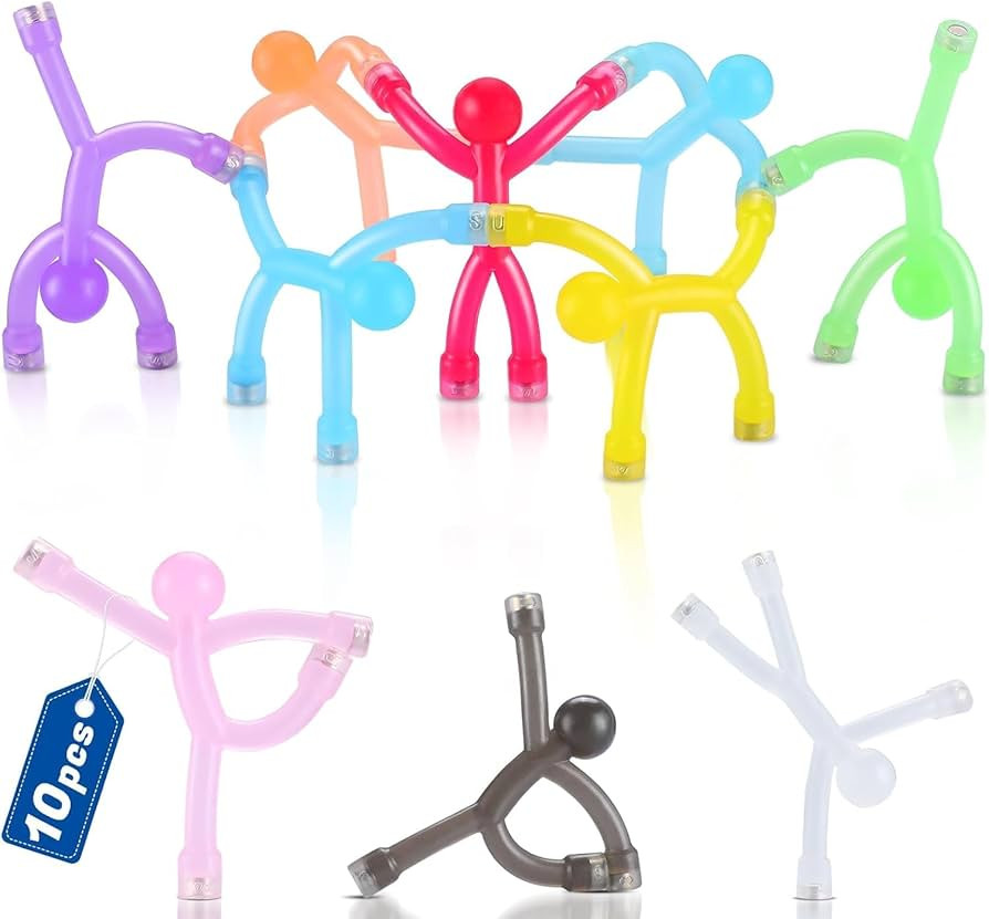 LOVIMAG 10Pcs Fridge Magnets Men, Refrigerator Magnet Man, Magnetic Humanoid Magnets for Locker, ... | Amazon (US)