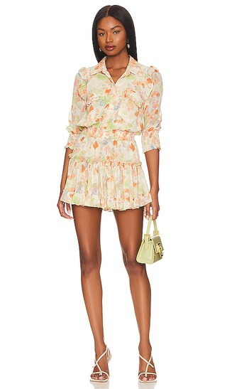 Amelie Dress in Pastel Splash | Revolve Clothing (Global)