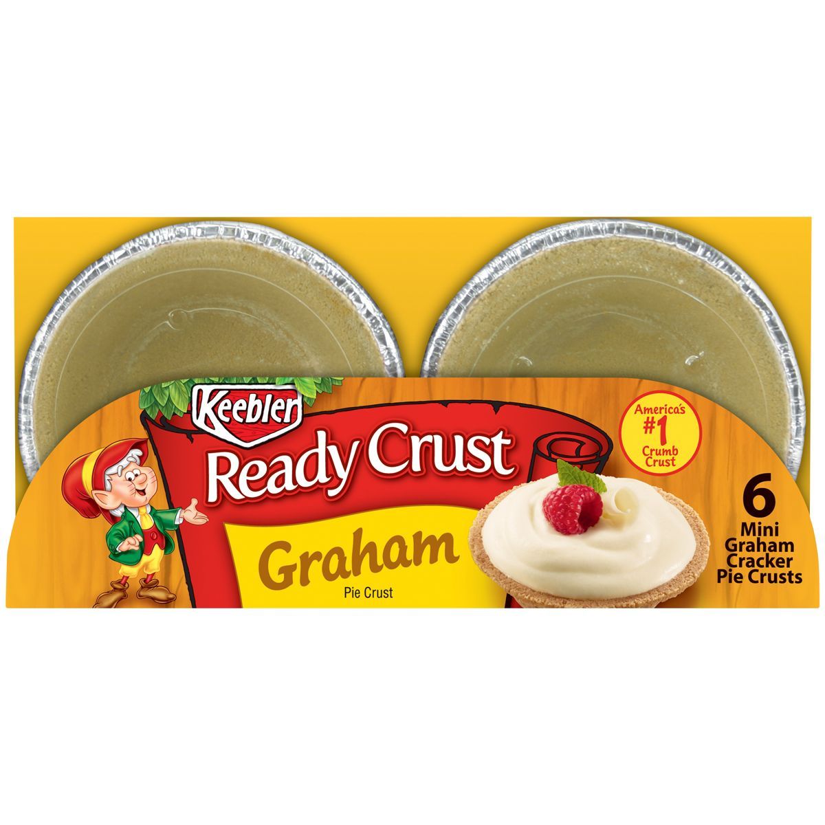 Keebler Ready Crust Graham Pie Crust - 4oz/6ct | Target