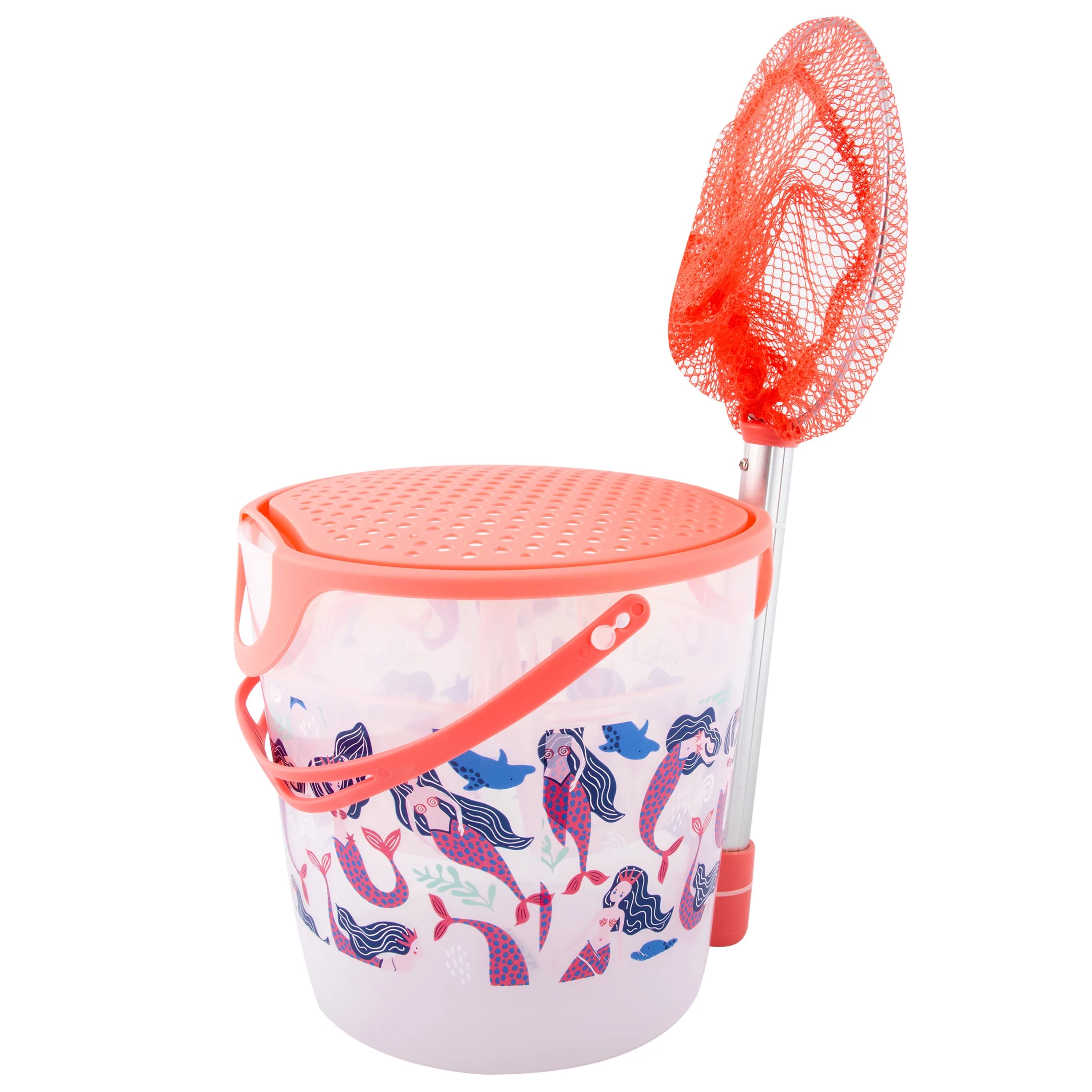 Ozark Trail Fish And Friends Discover Kit Net and Bucket, Pink | Walmart (US)