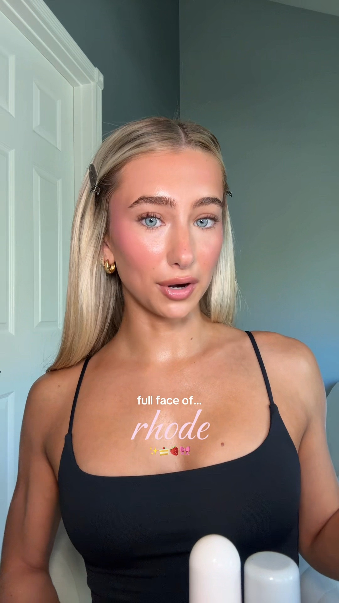 Full face of Rhode! 🎀✨🍓🍰🥛

#LTKBeauty #LTKSeasonal #LTKSaleAlert