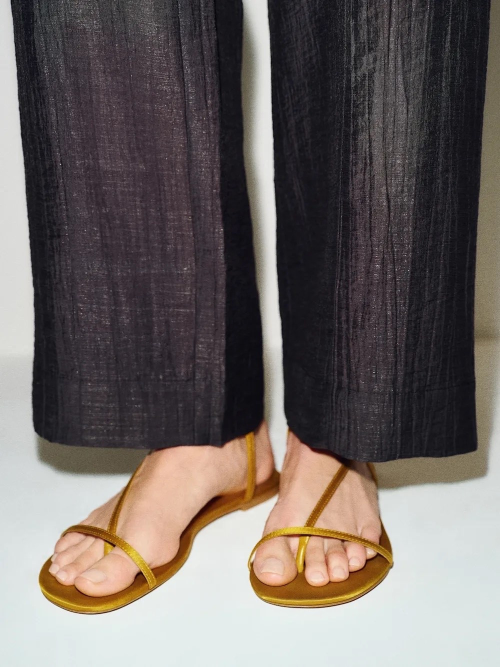 Minimal flat sandal that comes in 7 colors @reformation #ad