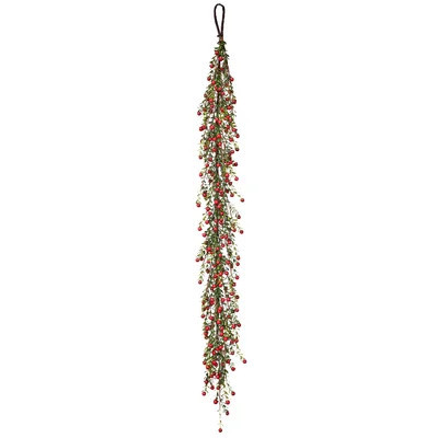 4' Mini Wild Cranberry Leaf Garland | Wayfair North America