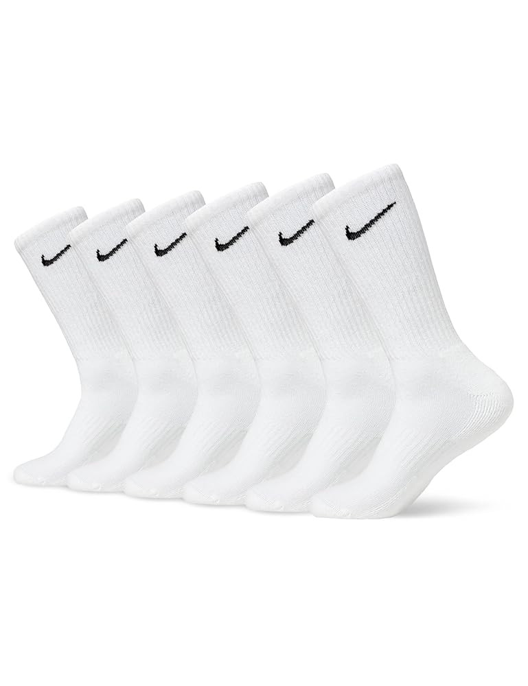 Amazon.com: Nike Unisex Adult Everyday Cushioned Sock, White/Black, X-Large US : Clothing, Shoes ... | Amazon (US)