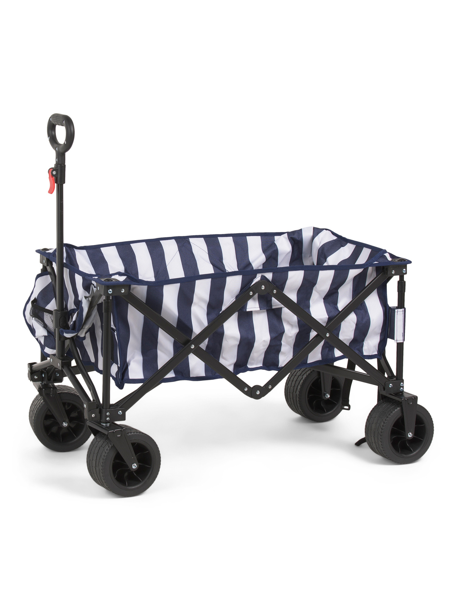 Striped  Foldable Beach Cart | TJ Maxx