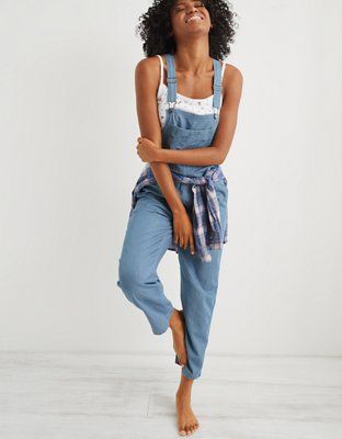 Aerie Railroad Striped Overall | American Eagle Outfitters (US & CA)