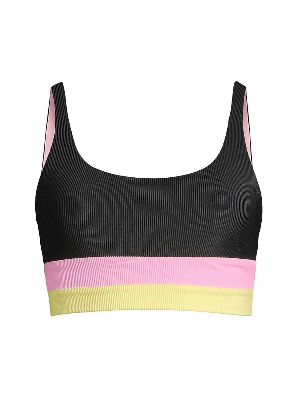 Mackenzie Colorblocked Bikini Top | Saks Fifth Avenue