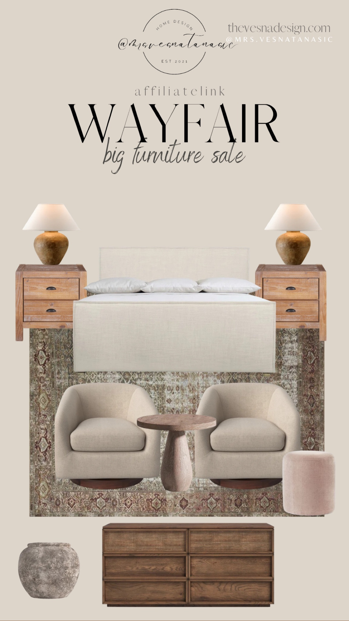 Wayfair is having a huge furniture sale! Here is a Bedroom inspo I am obsessed with!! 

Follow @mrs.vesnatanasic on Instagram for daily home decor, interior design, styling & daily inspiration weekend sale, studio mcgee x target new arrivals, coming soon, new collection, fall collection, spring decor, console table, bedroom furniture, dining chair, counter stools, end table, side table, nightstands, framed art, art, wall decor, rugs, area rugs, target finds, target deal days, outdoor decor, patio, porch decor, sale alert, dyson cordless vac, cordless vacuum cleaner, tj maxx, loloi, cane furniture, cane chair, pillows, throw pillow, arch mirror, gold mirror, brass mirror, vanity, lamps, world market, weekend sales, opalhouse, target, jungalow, boho, wayfair finds, sofa, couch, dining room, high end look for less, kirkland’s, cane, wicker, rattan, coastal, lamp, high end look for less, studio mcgee, mcgee and co, target, world market, sofas, couch, living room, bedroom, bedroom styling, loveseat, bench, magnolia, joanna gaines, pillows, pb, pottery barn, nightstand, cane furniture, throw blanket, console table, target, joanna gaines, hearth & hand, arch, cabinet, lamp, cane cabinet, amazon home, world market, arch cabinet, black cabinet, crate & barrel, pottery barn, mcgee & co, entryway, foyer, rug, wood table, sale alert, pedestal table, round table, floor lamp, chair, vase, vintage, antique vase, vessel, cb2, home goods, arhaus, master bedroom, primary bedroom, penn chair, west elm, world market finds, checkered, living room, home decor, world market, modern, transitional, cane trend, trends 2023, great room, vessel, stems, faux stems, faux florals, faux plant, bed frame, bed, pillow, throw blanket, throw pillow, candle holder, candle tapper, candle, boucle, sherpa, bench, velvet, wayfair, amazon home, amazon, amazon furniture, amazon must have, amazon favorites, target, crate & barrel, pottery barn, wayfair sale, wayfair big furniture sale, bedroom, 

#LTKhome #LTKFind #LTKSale