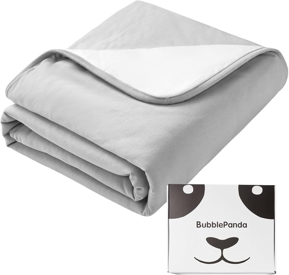 BubblePanda Rayon Made from Bamboo Baby Blanket for Boys Girls Neutral Soft Crib Blanket Toddler ... | Amazon (US)