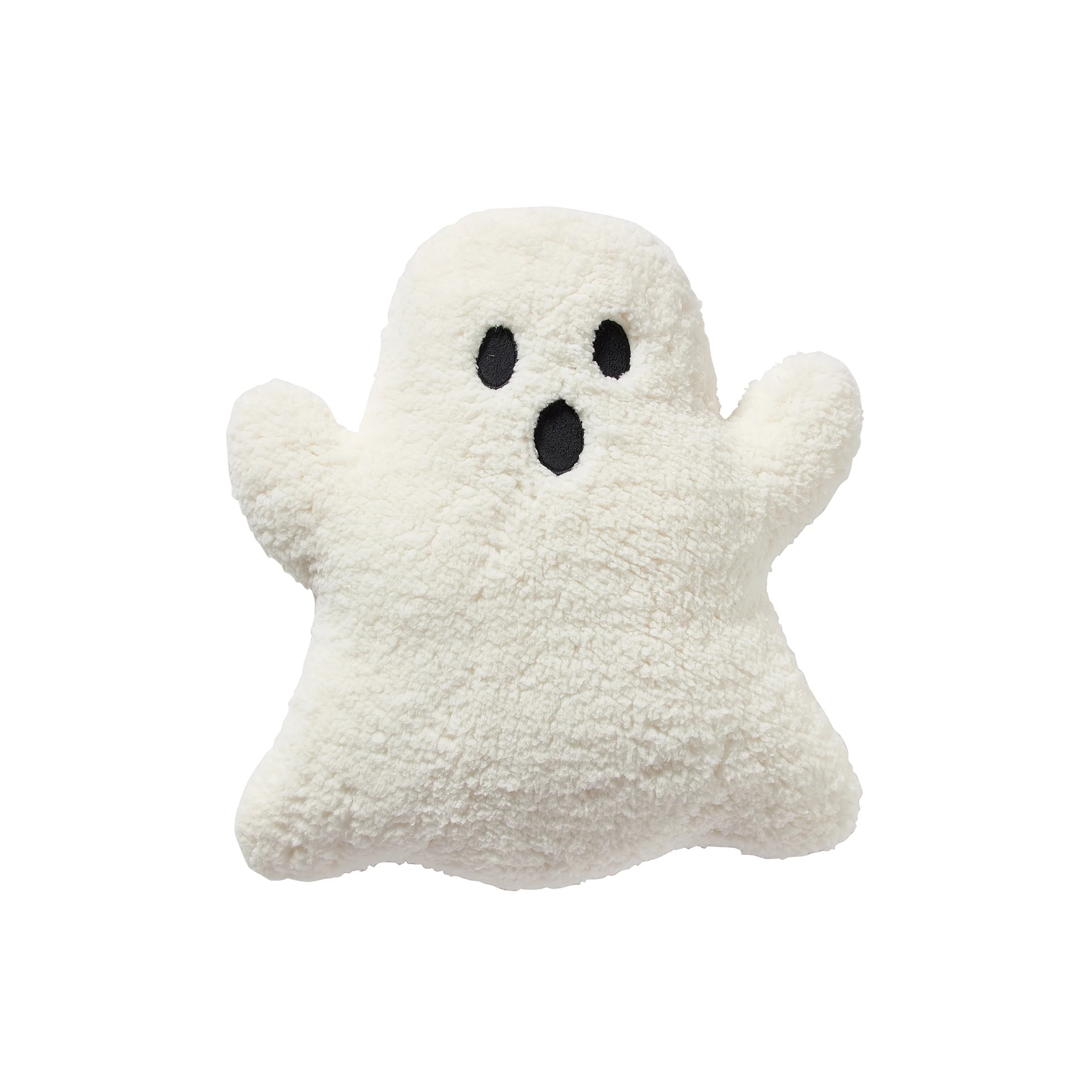 My Texas House 16" x 14" Ivory Ghost Shaped Decorative Pillow | Walmart (US)
