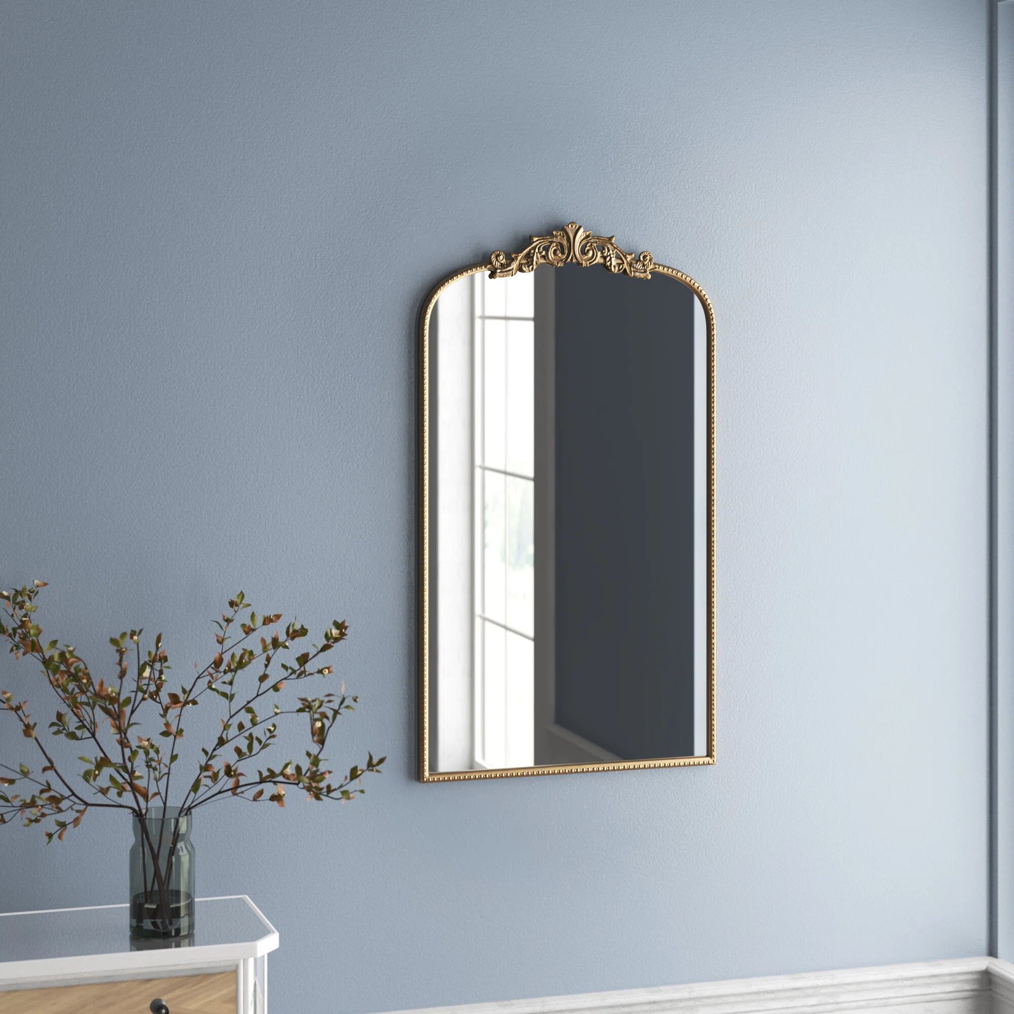 Horace Window Pane Metal Wall Mirror | Wayfair North America