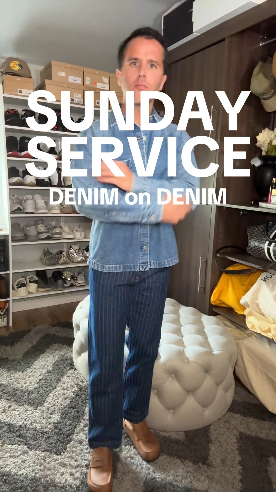 Sunday services don’t have to be boring when it comes to fashion. Sunday best can be whatever your heart is feeling that day. Today was a denim on denim kinda day. #sundayservice #denimondenim #abercrombie #birkenstock #birkenstocknaples #churchoutfit

#LTKFamily #LTKMens #LTKShoeCrush