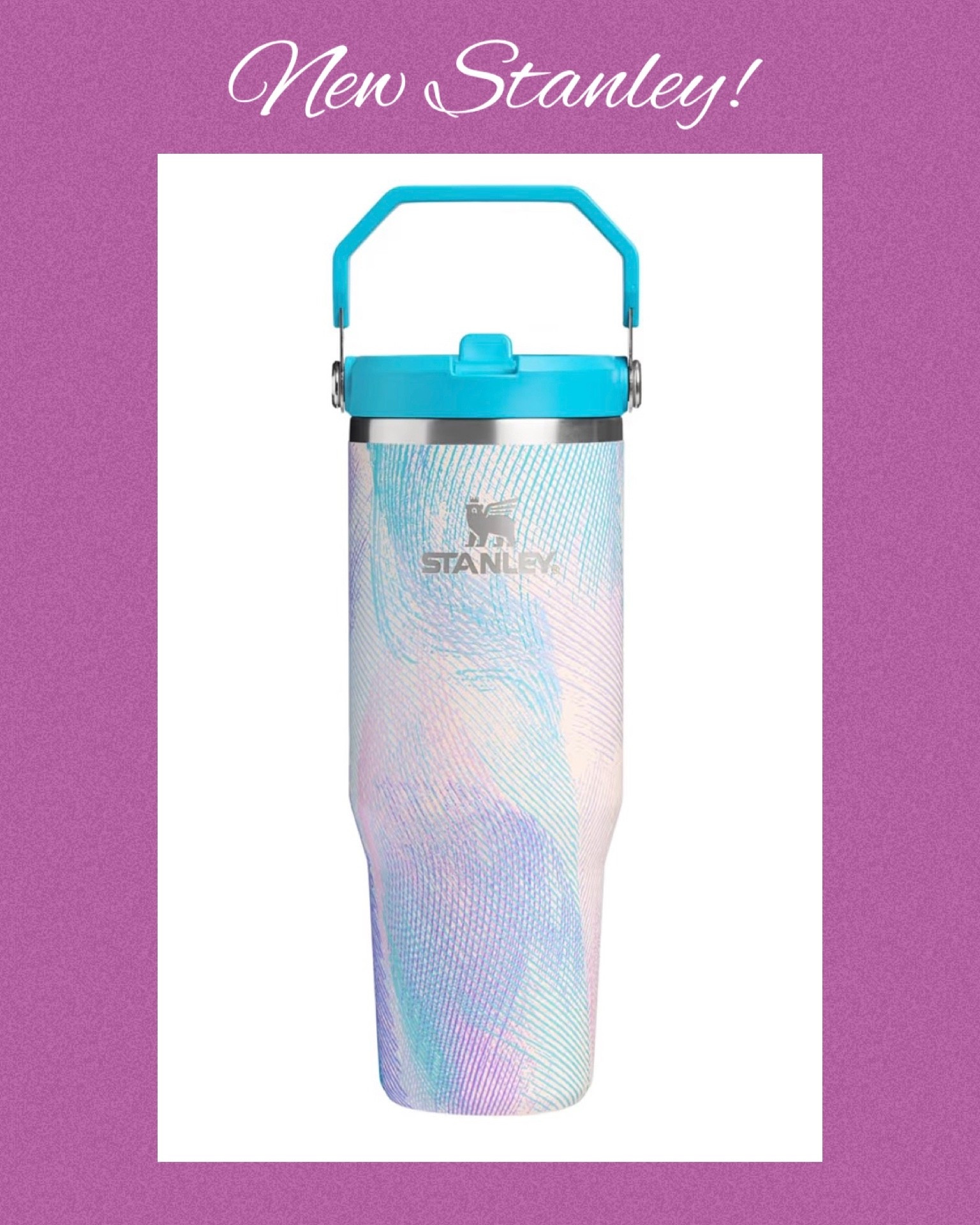 Brand new Stanley launch that is exclusively being carried at Amazon right now! The gorgeous new Sea Glass Stanley IceFlow definitely have an ocean vibe to it - the coloration is simply beautiful in person. This will be a quick sell out!!

#LTKHome #LTKselfcare #LTKActive