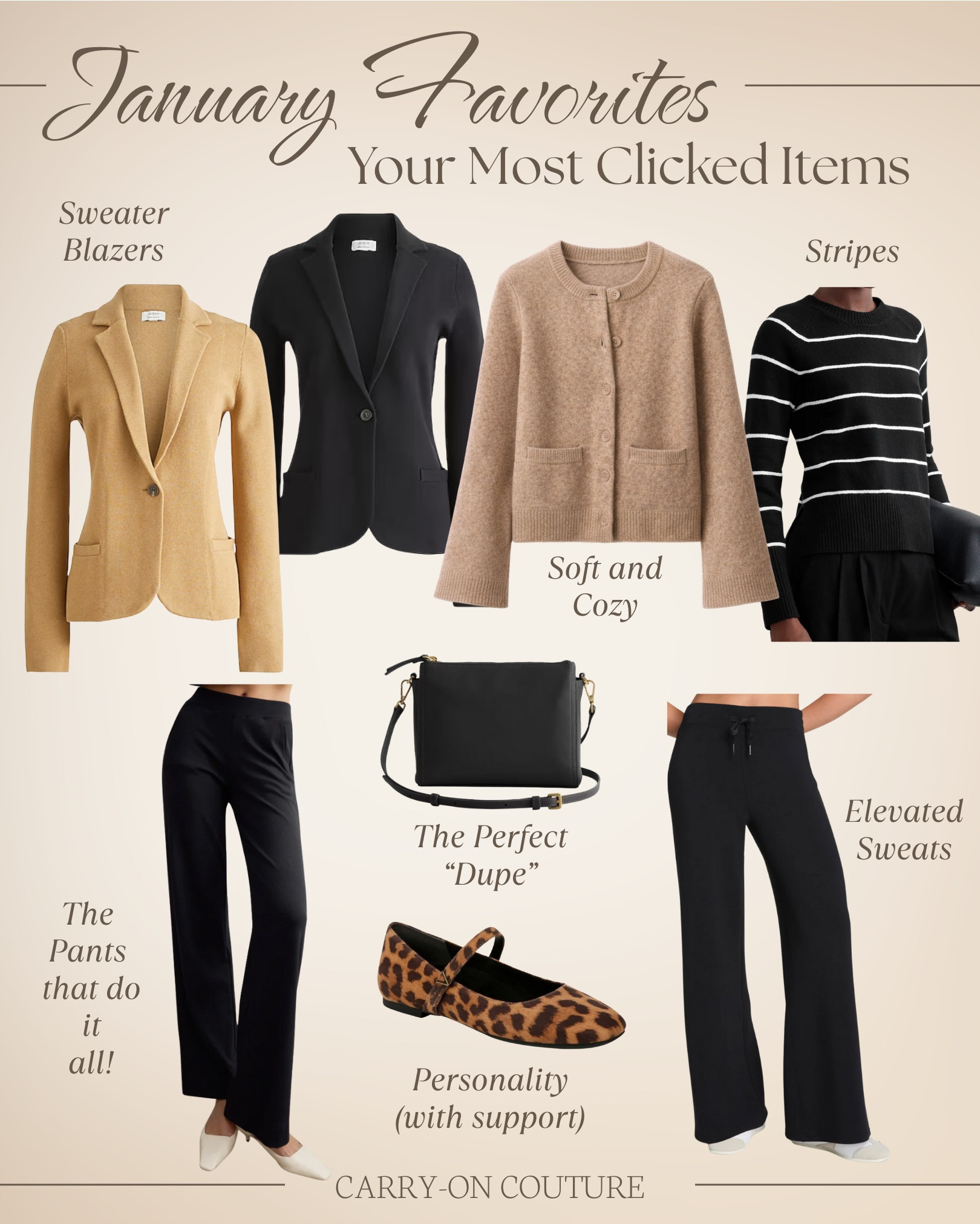 January Travel Favorites: Your Most Clicked Items…

It’s so much fun for me to see the items you loved most each month.  

The crossbody purse is making a second appearance in the favorites list…two months in a row!

Thank you for supporting my page and shopping my links. I love creating content for you to help make your travels a little easier!

⭐️ Comment “Faves” and I’ll DM you the links! ⚠️ If you don’t receive them, please DM me and I’ll resend (tech can be glitchy.

#LTKTravel #LTKOver40