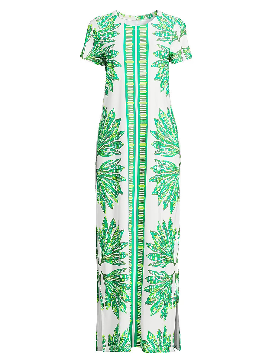 Women's Kaden UPF 50+ Maxi Dress - Kitts Green - Size Small | Saks Fifth Avenue