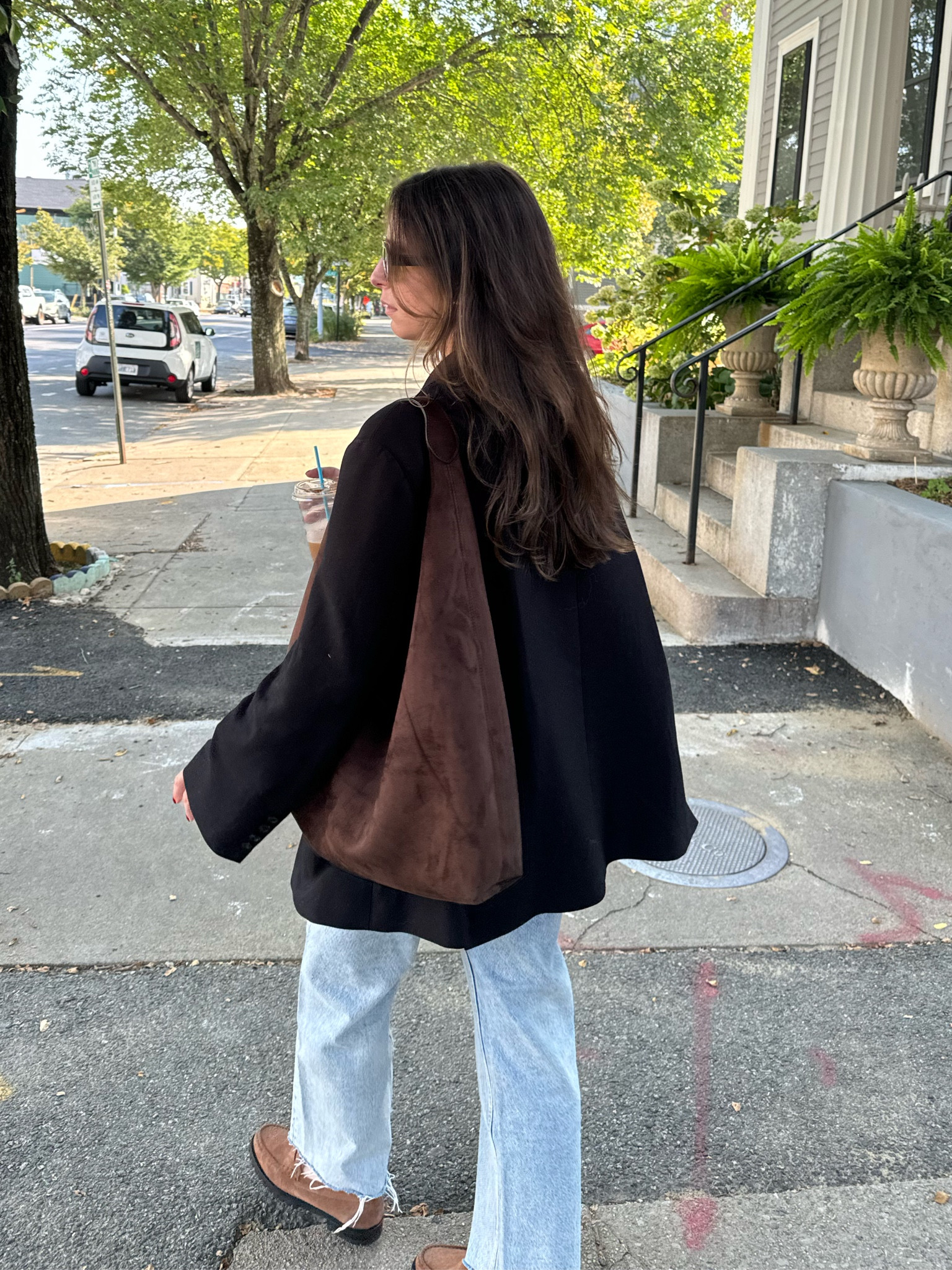 Fall outfit. Loafers. Suede bag. Suede loafers  

#LTKShoeCrush #LTKWorkwear #LTKFindsUnder100