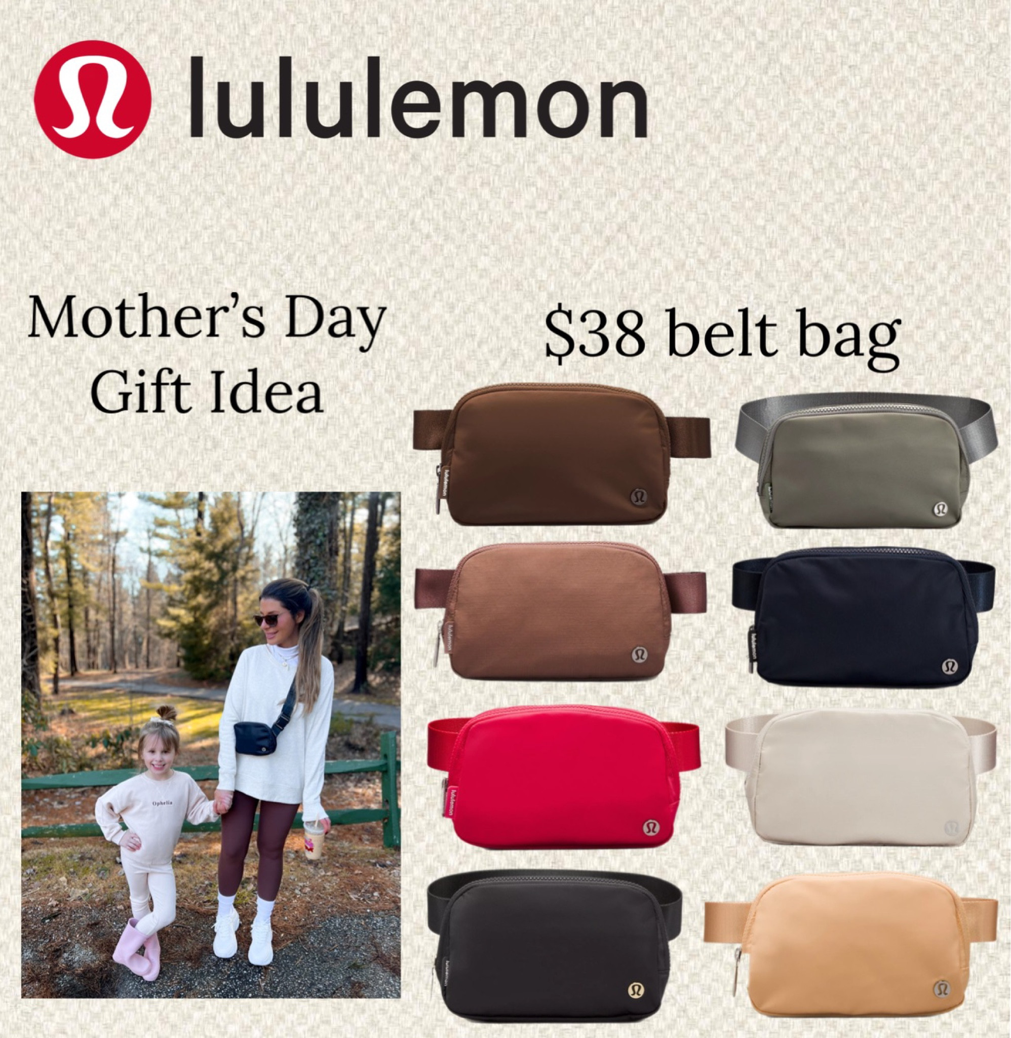 Mother's Day Gift of the Day: lululemon Everywhere Belt Bag