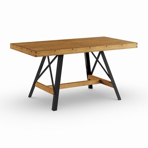 Carbon Loft Luther Reclaimed Brown Dining Table | Bed Bath & Beyond
