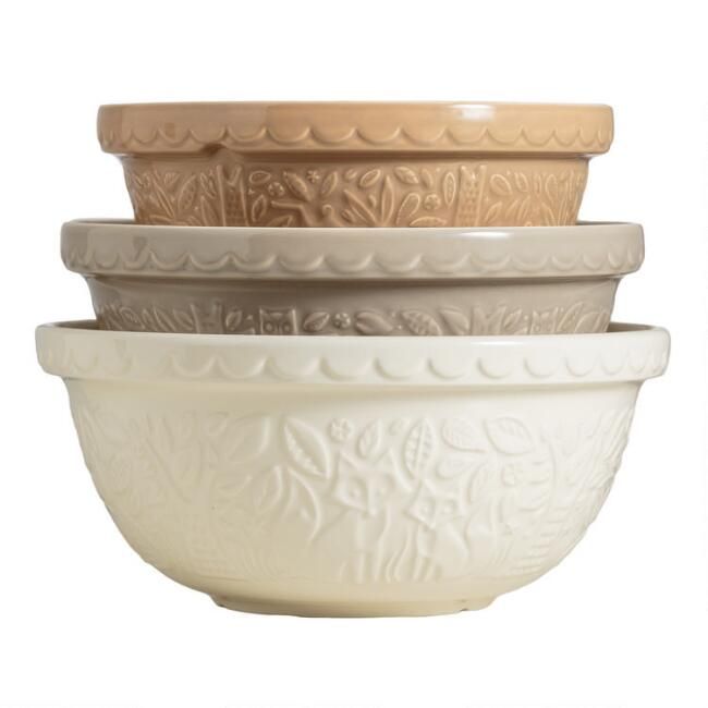 Mason Cash In the Forest Mixing Bowls 3 Piece Set | World Market