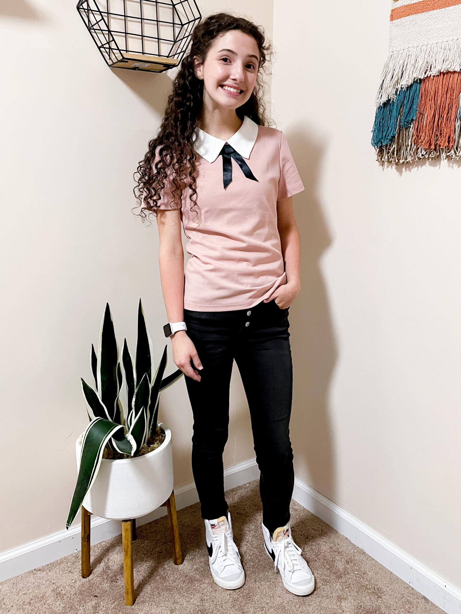 Loving the feminine look of this top 💕✨

Tags:
Teen fashion
Teen tops 
Teen blouse
Shein top
Shein blouse
Juniors blouse
Juniors top
Juniors fashion
Old navy jeans
Old navy teen
Nike blazers
Nike mids
Nike sneakers
Nike shoes


#LTKkids #LTKshoecrush #LTKunder50