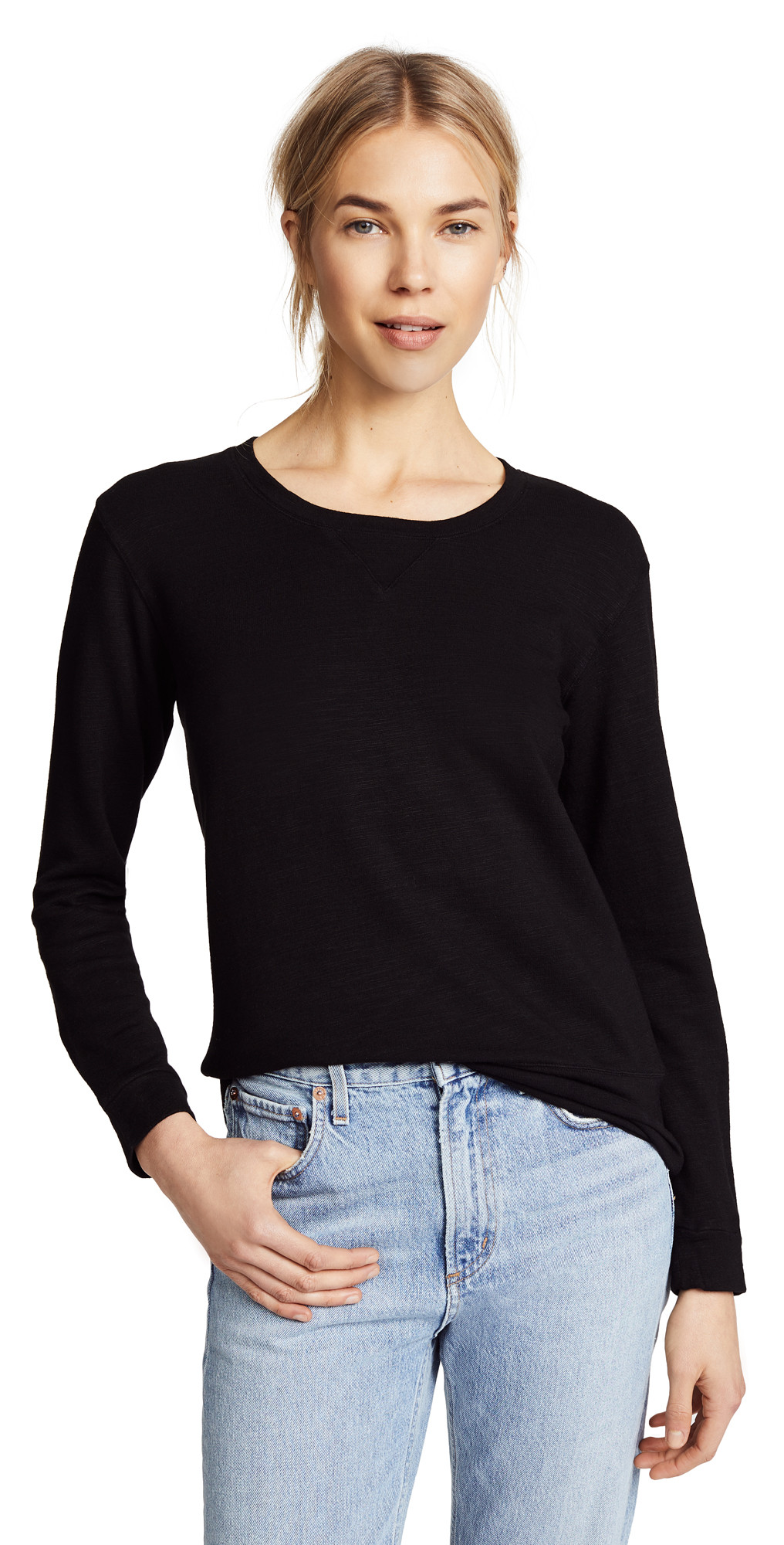 MONROW Crew Neck Sweatshirt | Shopbop