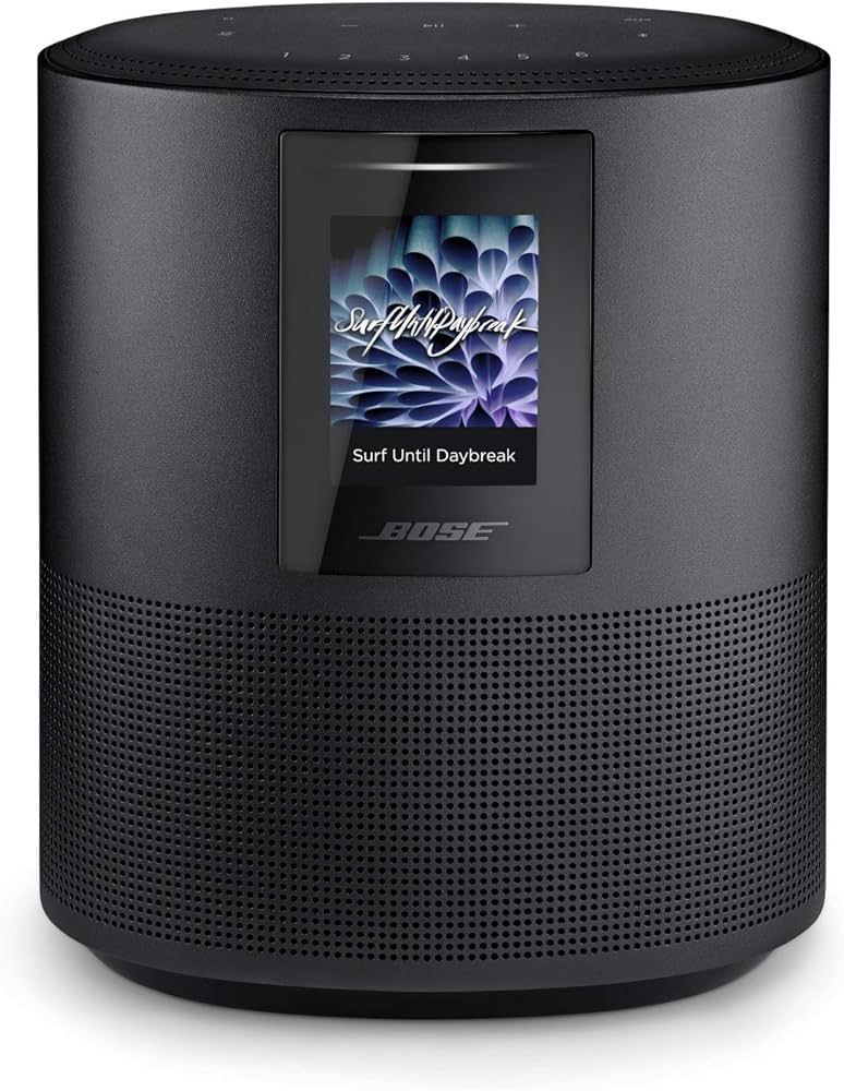 Bose Home Speaker 500: Smart Bluetooth Speaker with Alexa Voice Control Built-In, Black | Amazon (US)