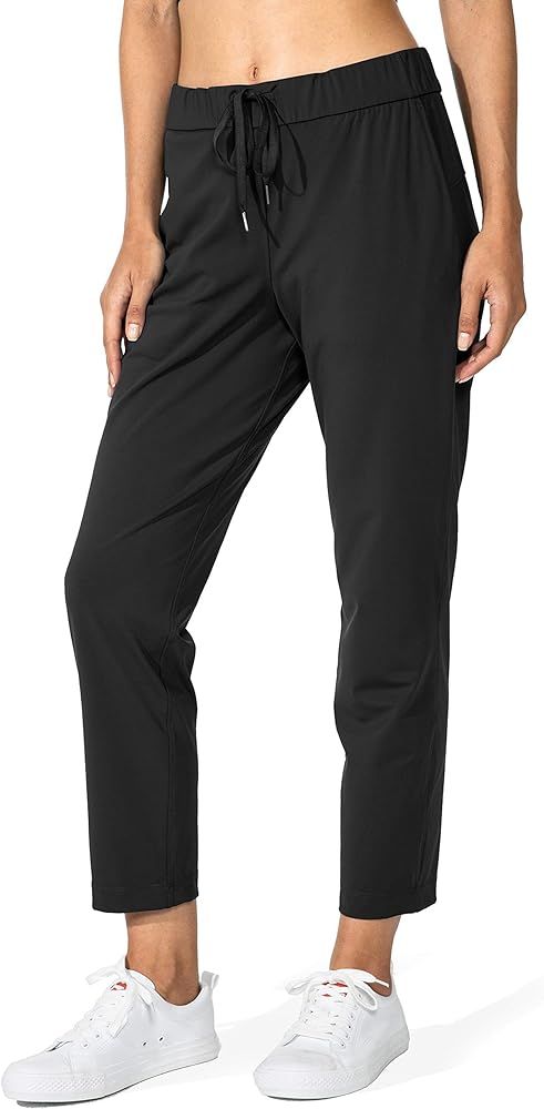 G Gradual Women's Pants with Deep Pockets 7/8 Stretch Sweatpants for Women Athletic, Golf, Lounge, W | Amazon (US)