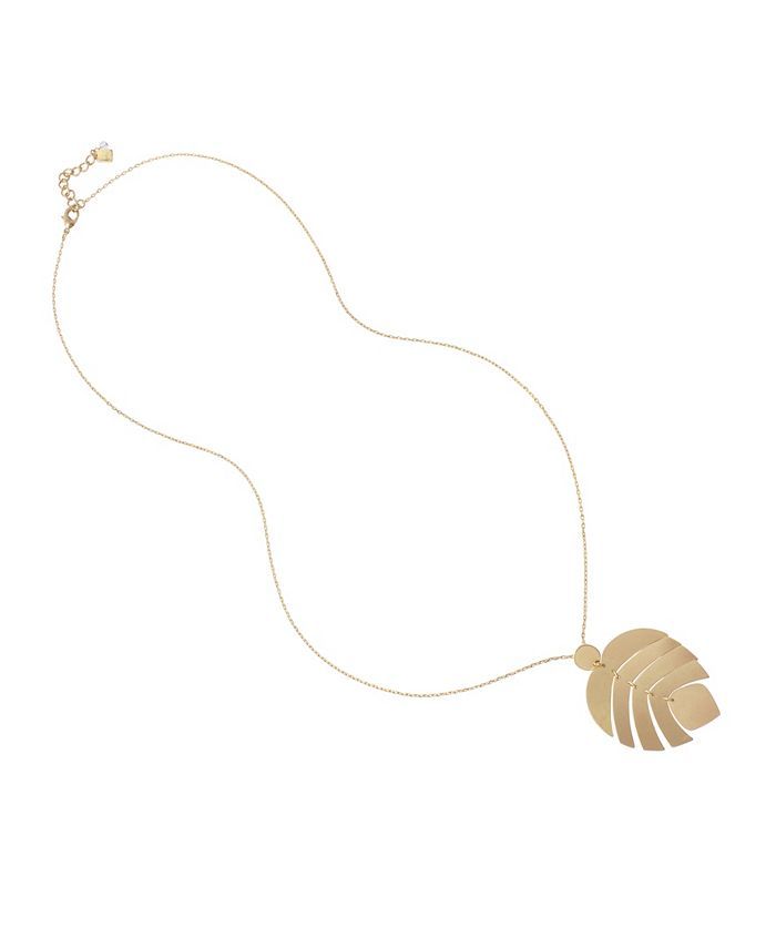Palm Leaf Pendant Long Necklace | Macys (US)